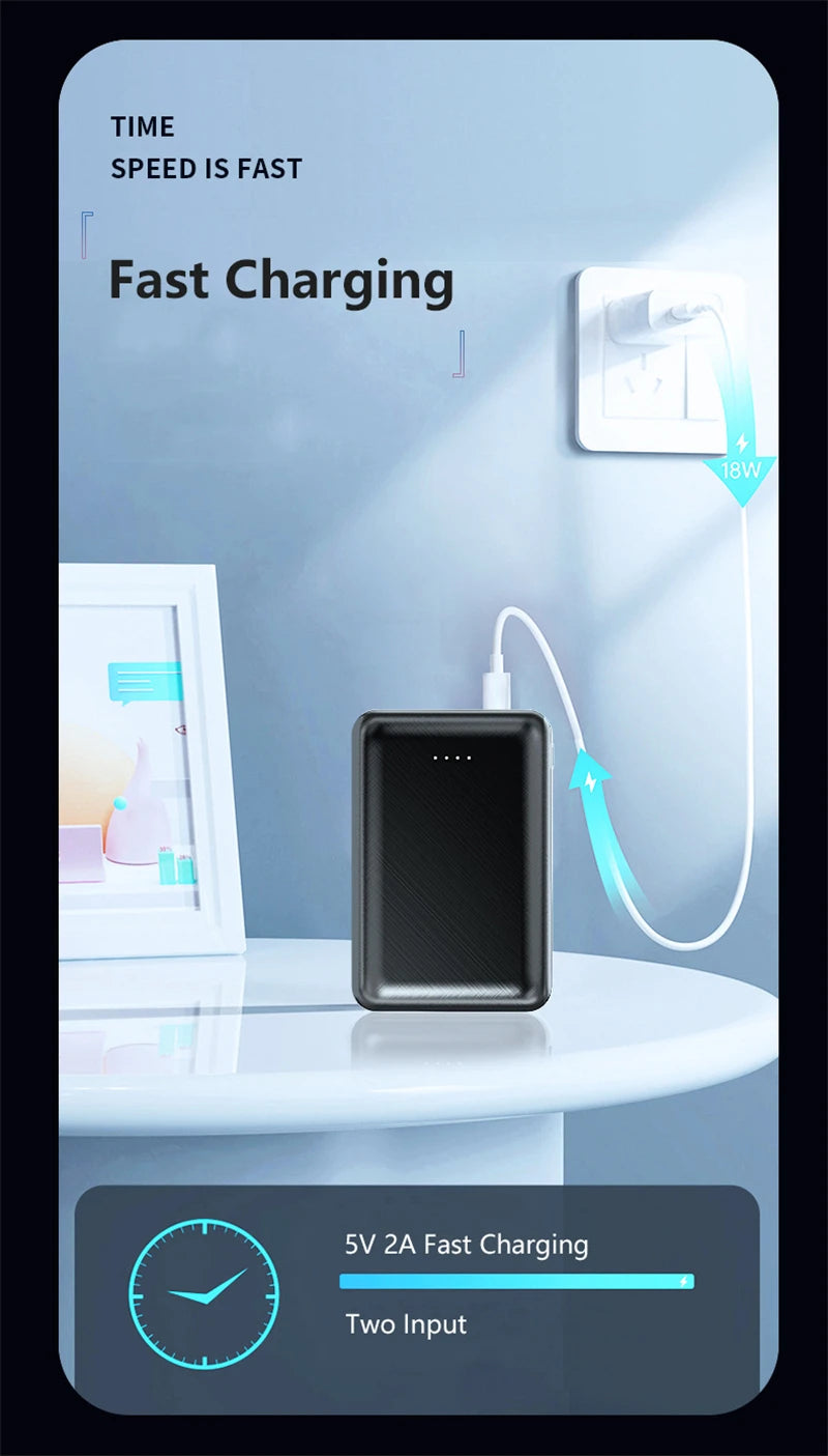 Mini Power Bank 20000mAh 5V 2A
