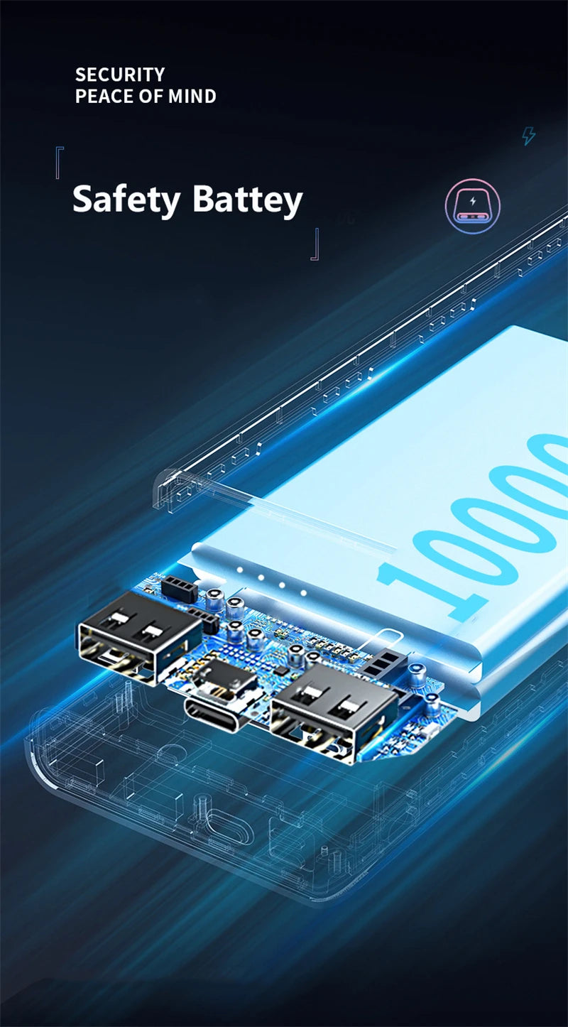 Mini Power Bank 20000mAh 5V 2A