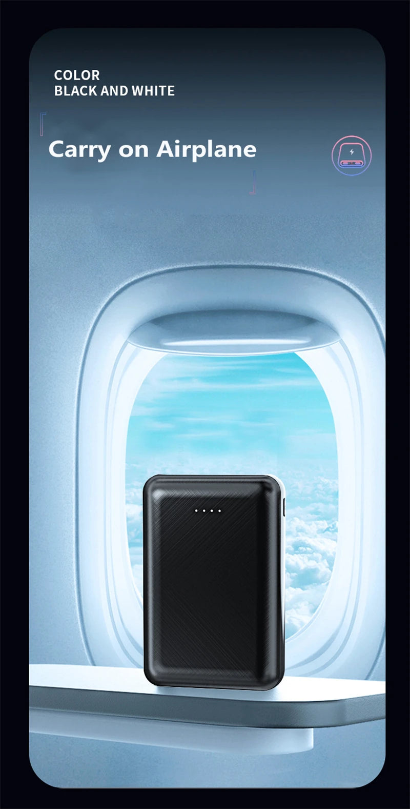 Mini Power Bank 20000mAh 5V 2A