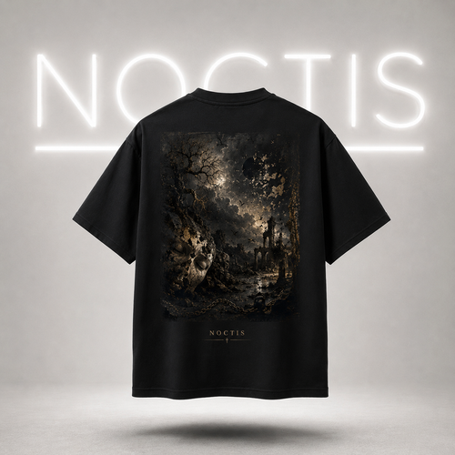 T-shirt Noir Collection 3 Temps | Noctis