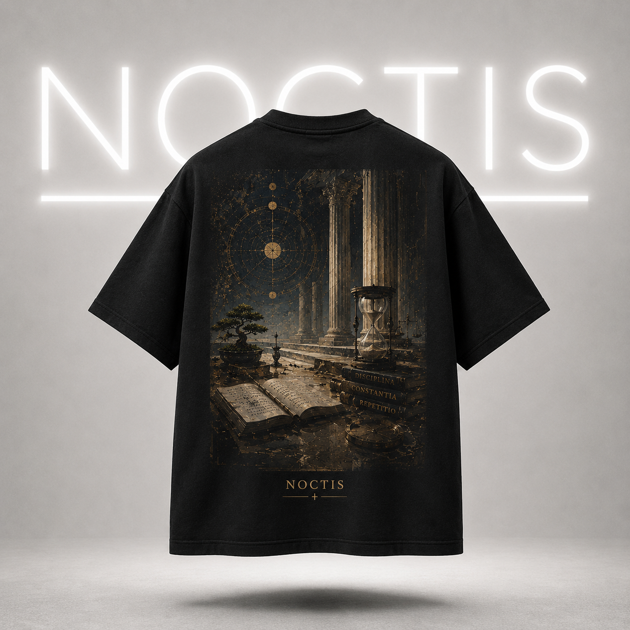 T-shirt Noir Noctis | Collection 3 Temps