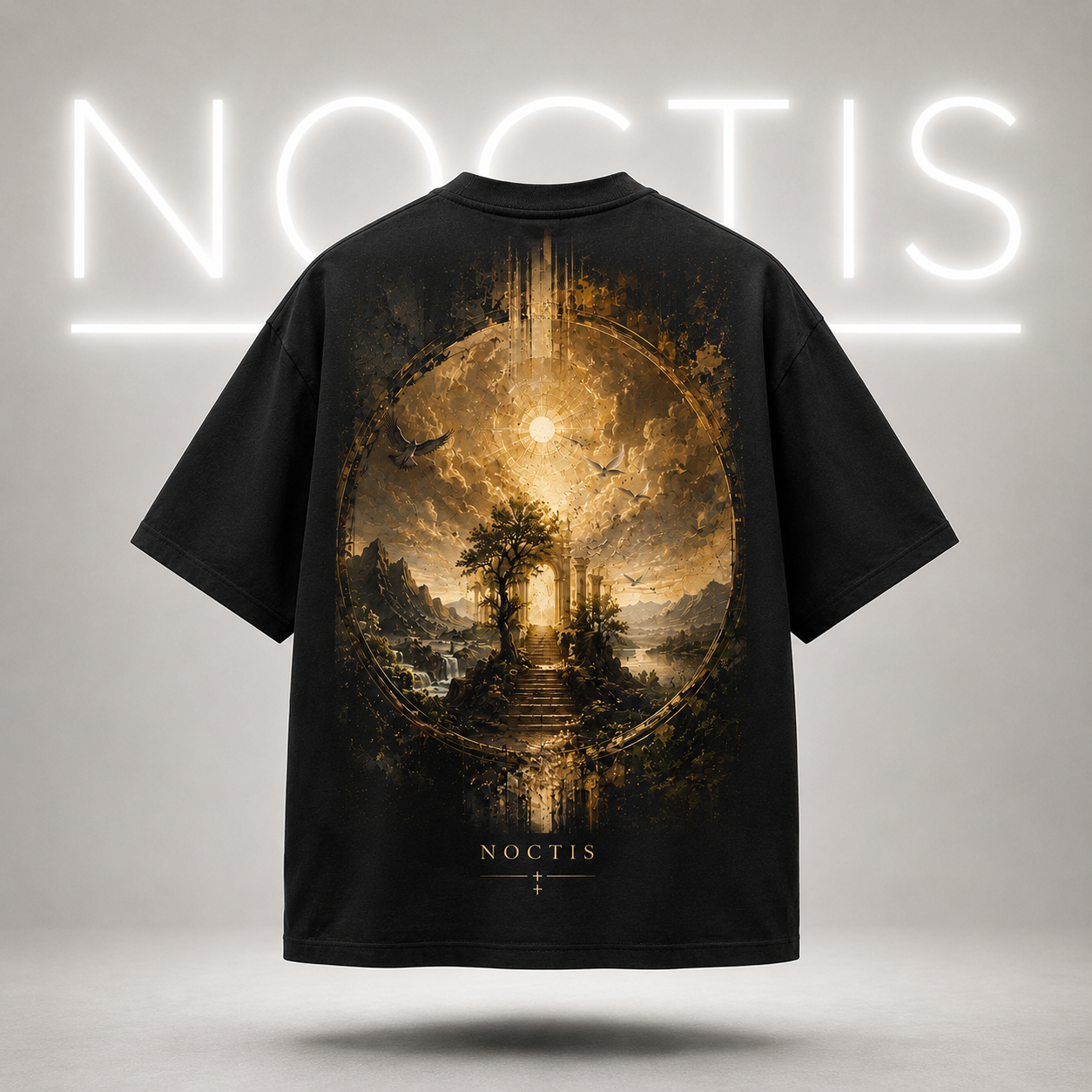 T-shirt Noir Noctis | Collection 3 Temps
