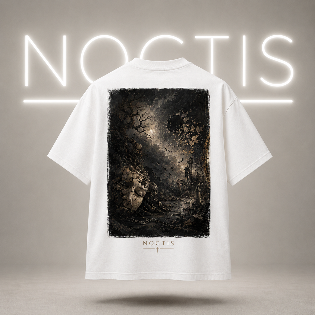 T-shirt Blanc Noctis | Collection 3 Temps