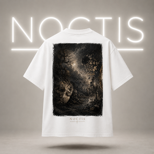 T-shirt Blanc Noctis | Collection 3 Temps